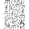 stickers notes de musique