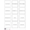 autocollants bocaux Sauces